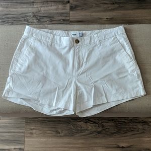 NWOT White Old Navy Shorts